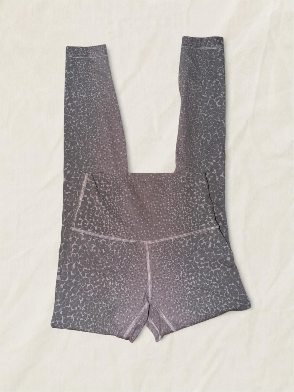 lululemon athletica Gray Speckled High-Rise Leggings